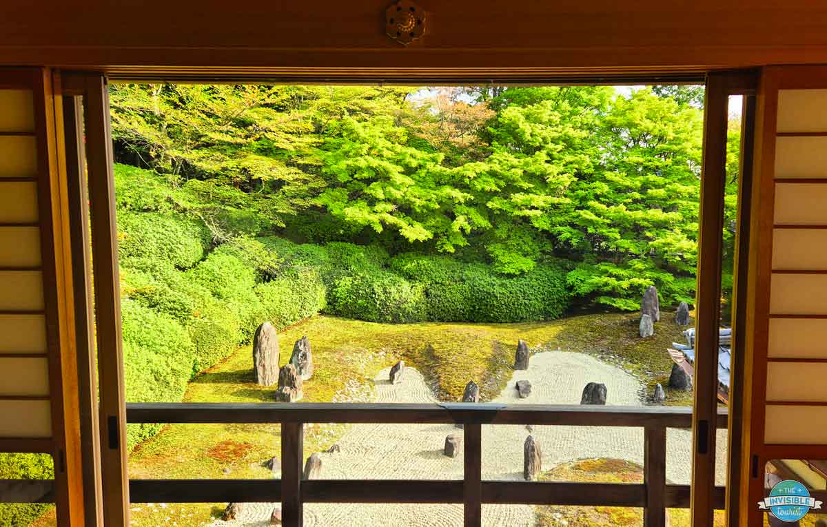 Komyo-in Temple Meditation Room, Kyoto Japan
