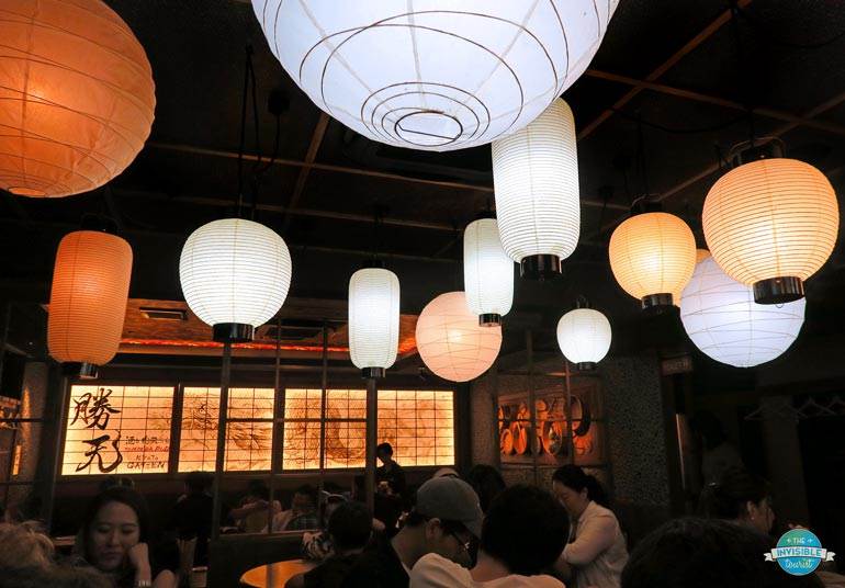 Bar hopping in Kyoto at night