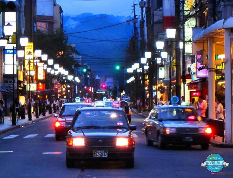 Taxis in Kyoto