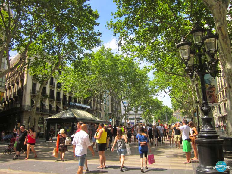 Not eating along La Rambla is one of the top Barcelona travel tips