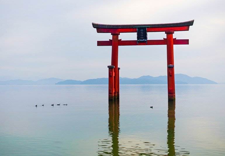 Lake Biwa in Kansai off the beaten path