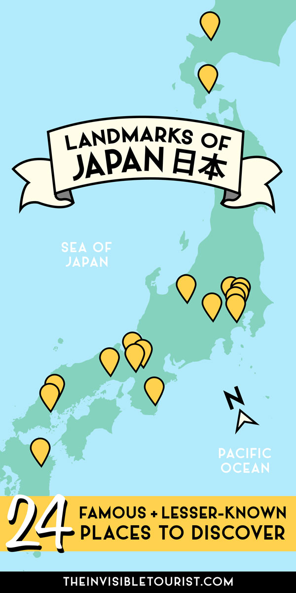 24 Lesser-Known & Famous Japanese Landmarks You Won’t Want to Miss | The Invisible Tourist