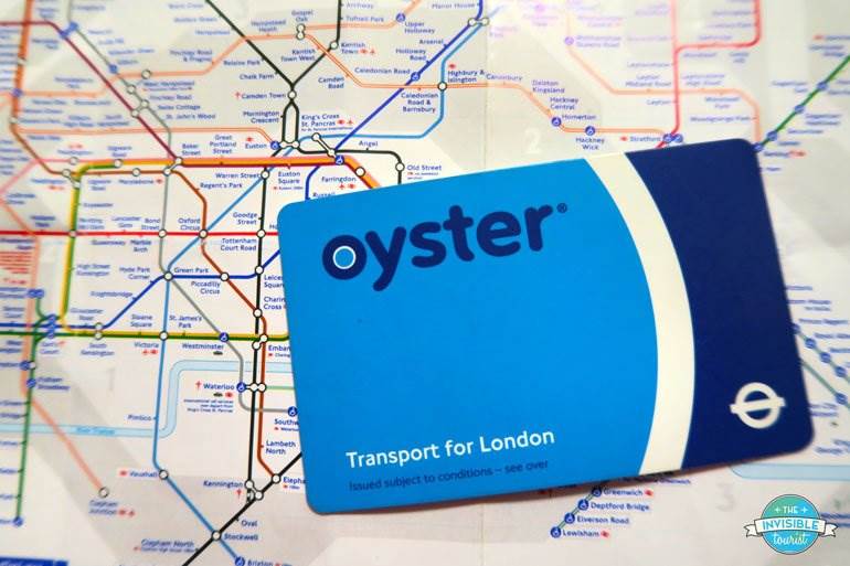 London Tube Map and Oyster Card