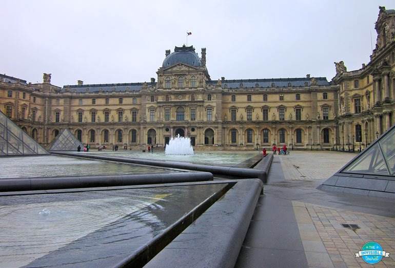 The Louvre in Winter