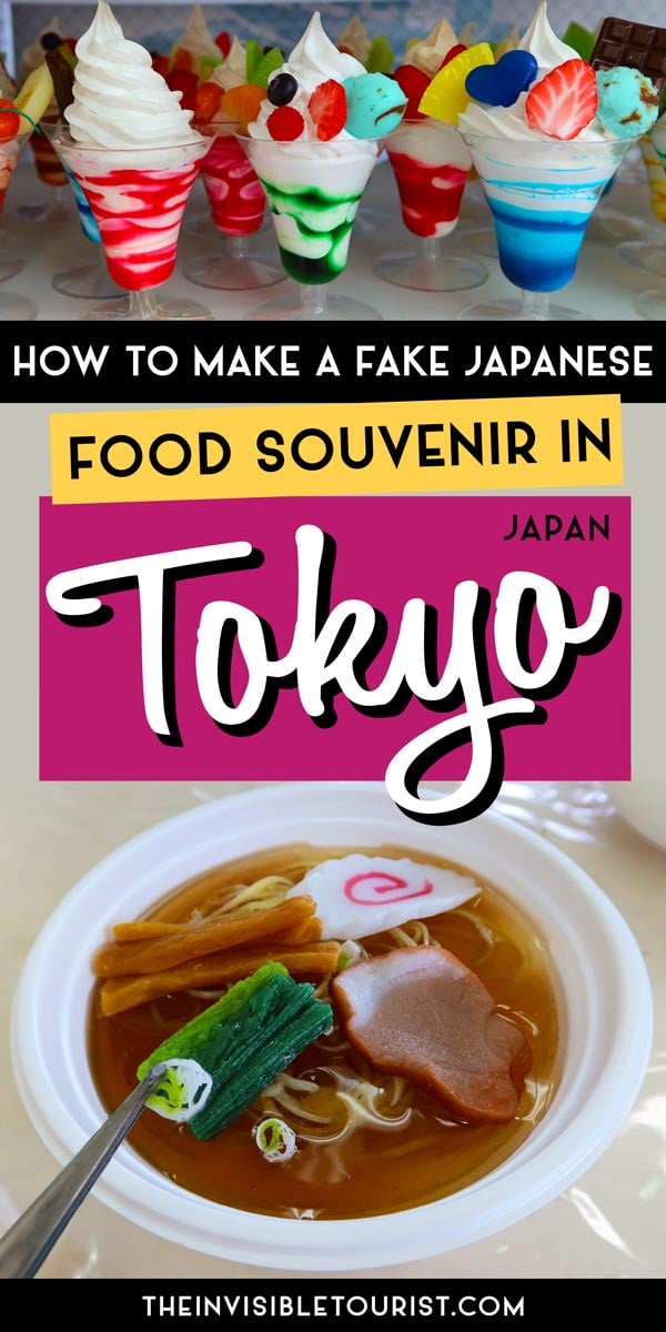 How to Create Your Own Fake Japanese Food Souvenir in Tokyo | The Invisible Tourist