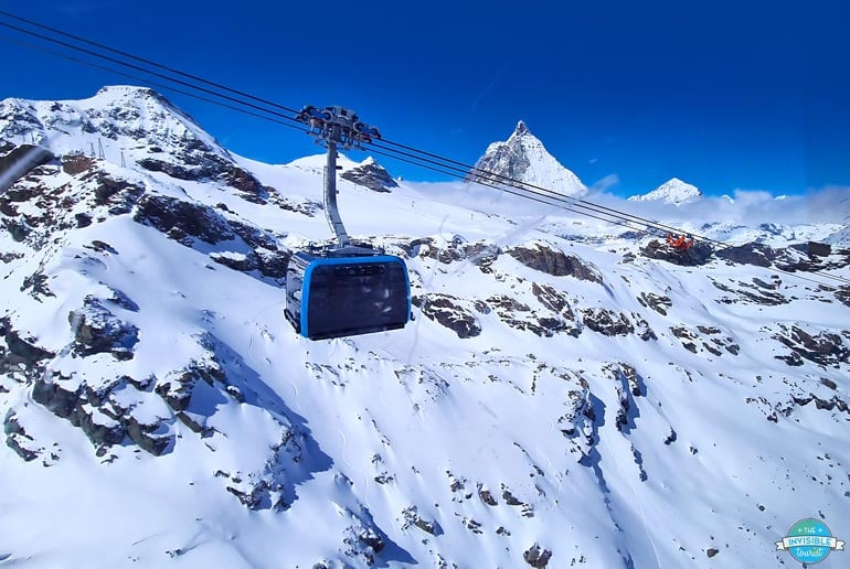 Matterhorn from Glacier Express Cable Car, Zermatt