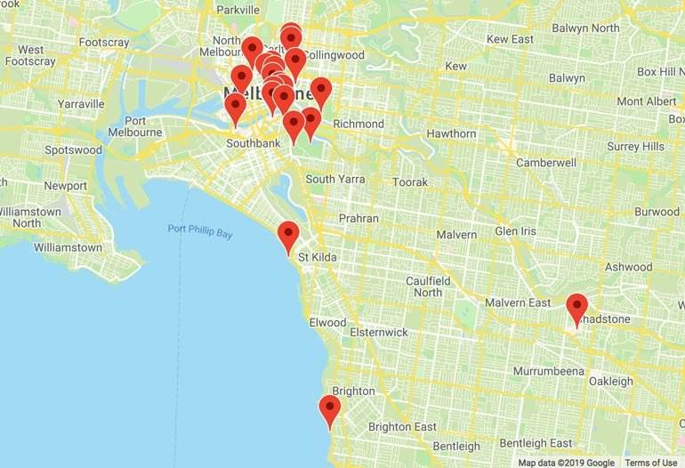 Click on the image for the interactive Google map