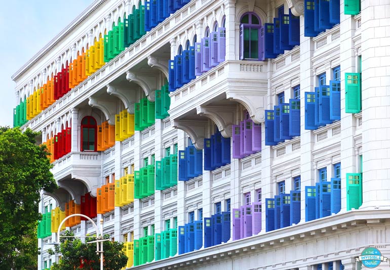 Ministry of Communications Building is a colourful must-see for your Singapore itinerary