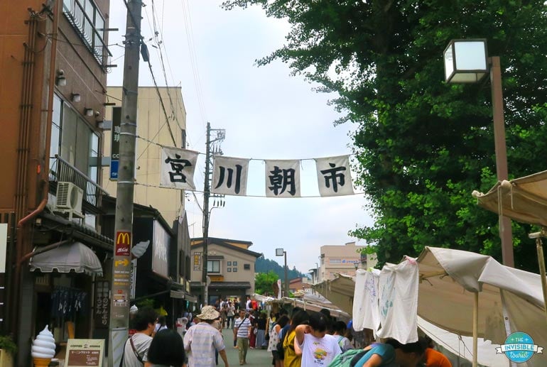 Miyagawa Morning Market is a must for any 2 day Takayama itinerary