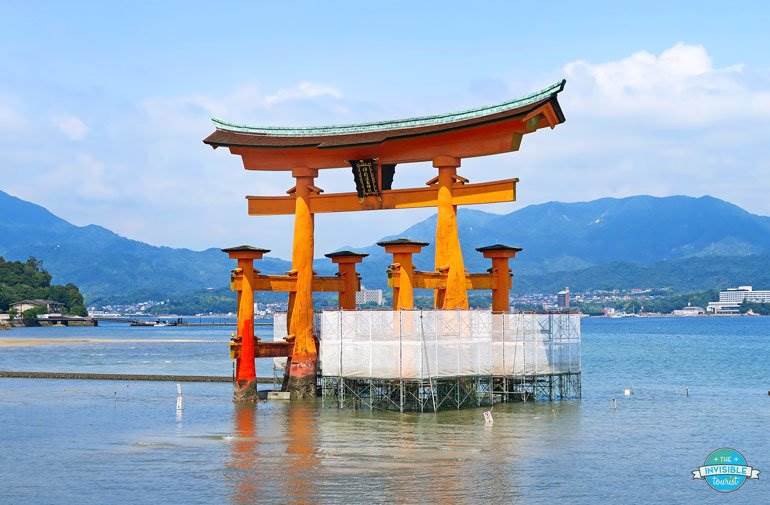 Miyajima restoration works, Japan