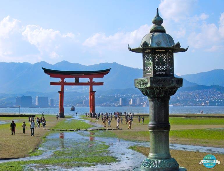 Torii Gate at Low Tide, Miyajima Island