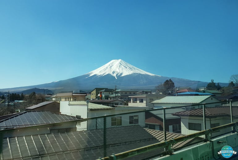 Mt Fuji from E20 Chuo Highway, Tokyo