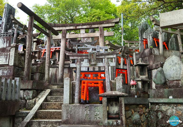 Summit of Mt Inari (Inariyama), Kyoto Japan