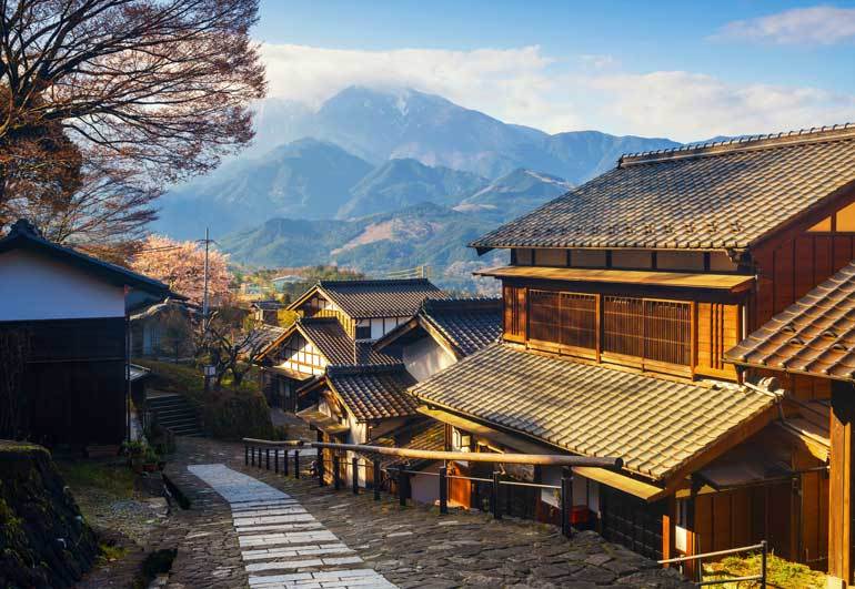 Magome, Kiso Valley is lovely to visit if you have more than one day in Matsumoto
