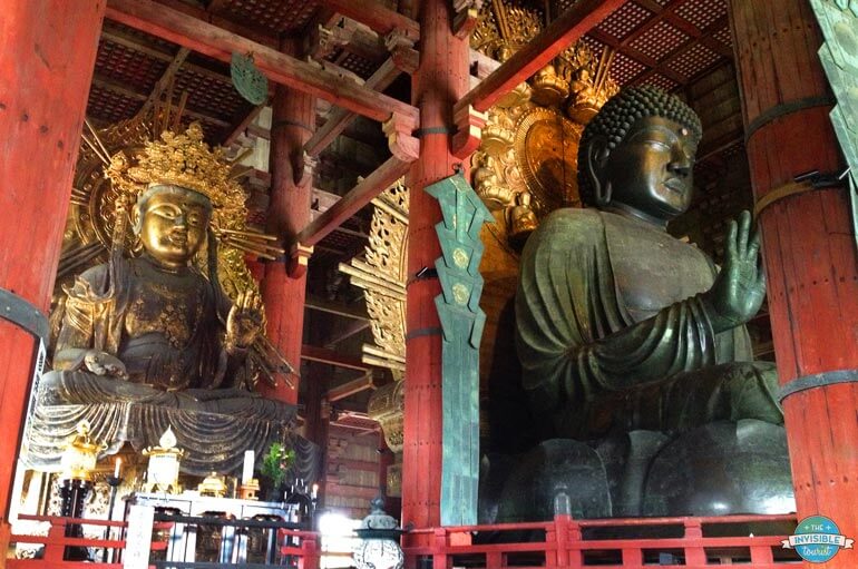 Todai-ji in Nara is one of the popular day trips from Osaka