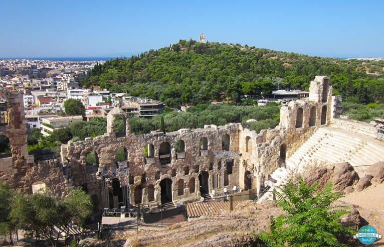 Odeon of Herodes Atticus, Acropolis of Athens