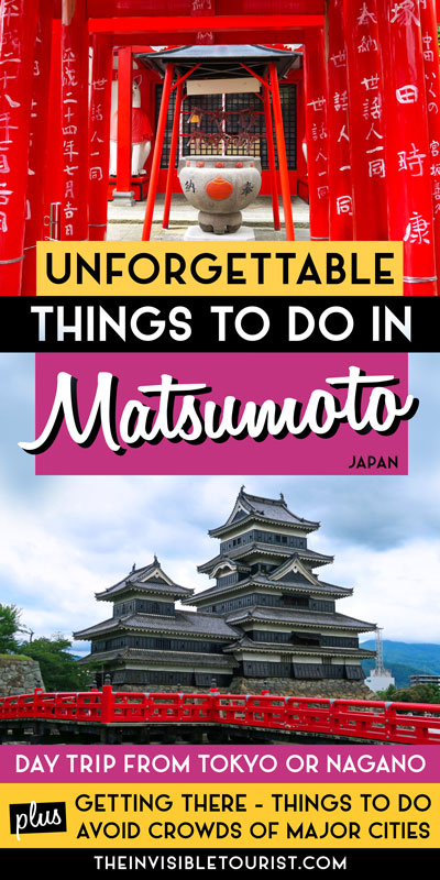 One Day in Matsumoto Itinerary: Castle Town Day Trip | The Invisible Tourist