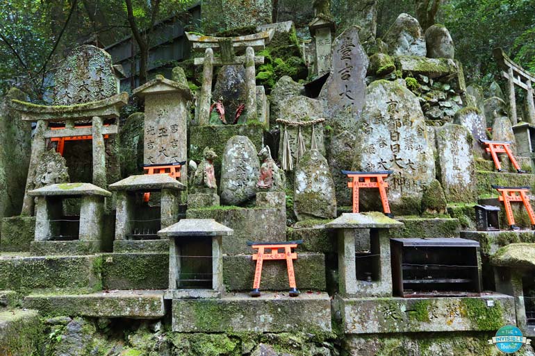 Stone Otsuka at Fushimi Inari Taisha, Kyoto