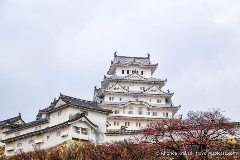 Himeji Castle is one of the best day trips from Osaka