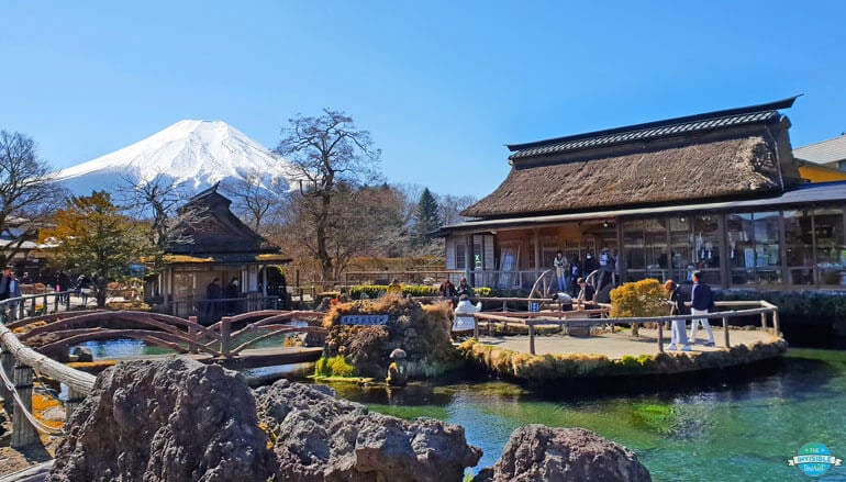 Oshino Hakkai is a beautoful Mt Fuji day trip