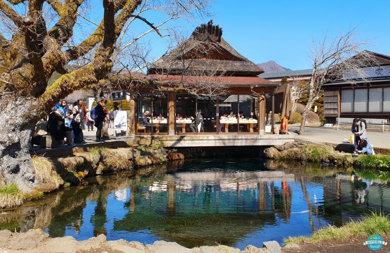 One of eight sacred ponds of Oshino Hakkai