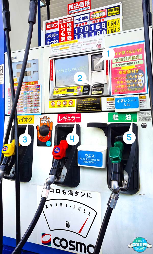 Petrol / Gas Stations in Japan