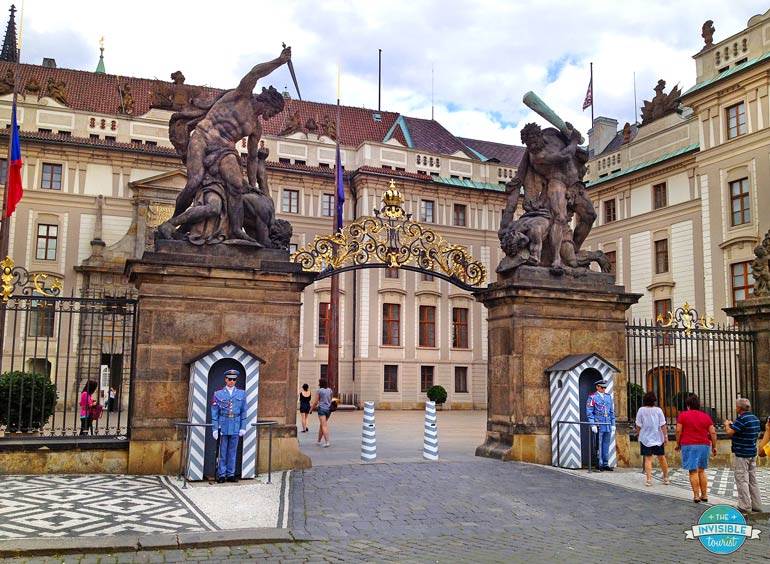 Prague Castle entrance