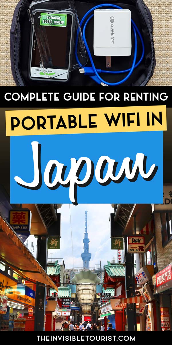 How to Rent Portable Wifi in Japan: Complete User's Guide | The Invisible Tourist