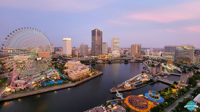 View from Yokohama Bay Hotel Tokyu