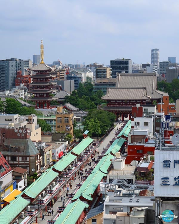 Nakamise-dori and Senso-ji, Tokyo