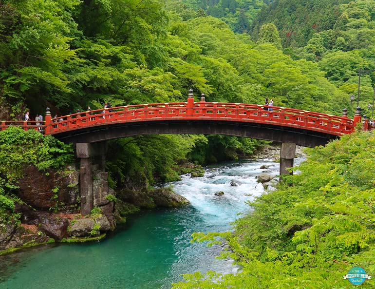 Shinkyo Bridge, Nikko in Summer