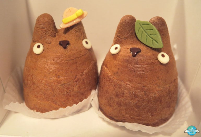 Totoro Desserts from Shirohige Cream Puff Factory, Tokyo
