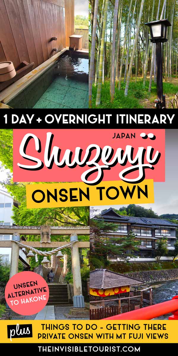 Shuzenji Onsen Itinerary: Overnight in Izu's Best Hot Spring Town | The Invisible Tourist