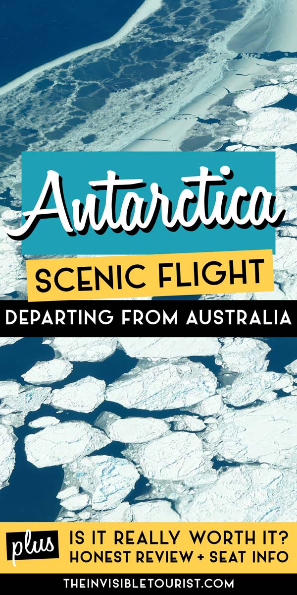 Antarctica Flights Review: Is a Sightseeing Day Trip Worth It? | The Invisible Tourist