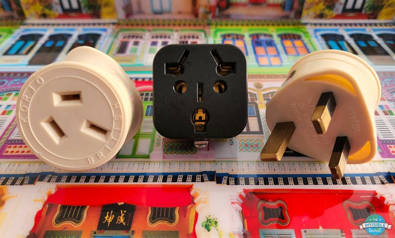 Don't forget to add British travel adapters to your Singapore packing list