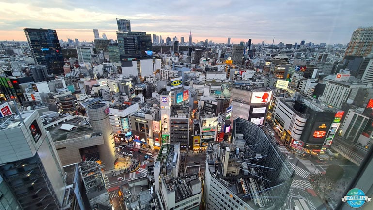 View from Single Room at Shibuya Hotel Excel Tokyu, Tokyo