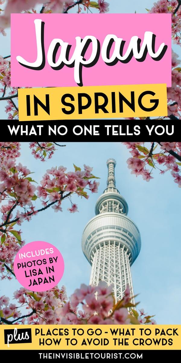 What No One Tells You About Spring in Japan: Where to Go, What to Pack (And How to Avoid Crowds) | The Invisible Tourist x Lisa in Japan