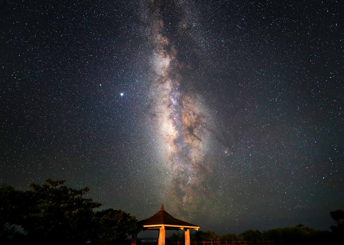 Stargazing is one of the more unique things to do in Okinawa