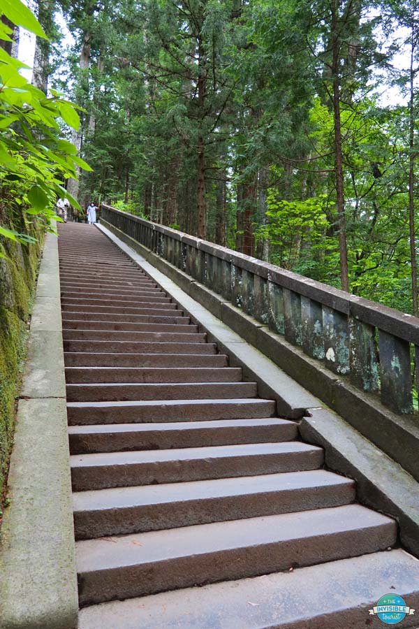 Stone Steps and Balustrades of Toshogu Shrine, Nikko