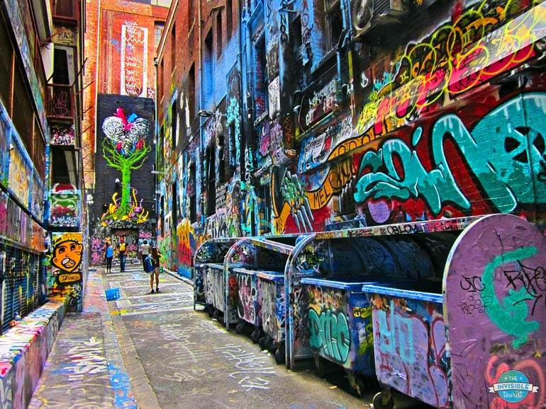 Hosier Lane is essential to any Melbourne itinerary