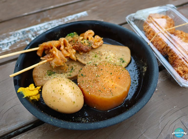 One of the best things to do in Fujinomiya is eat street food