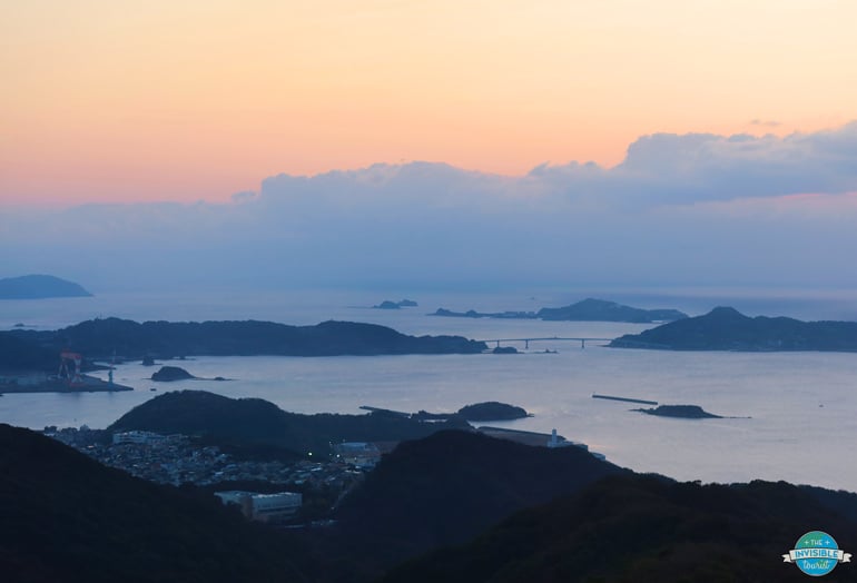 Sunset from Mt Inasa, Nagasaki
