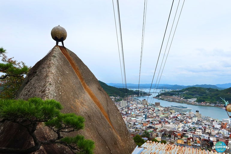 Tami no Iwa on the Onomichi Temple Walk