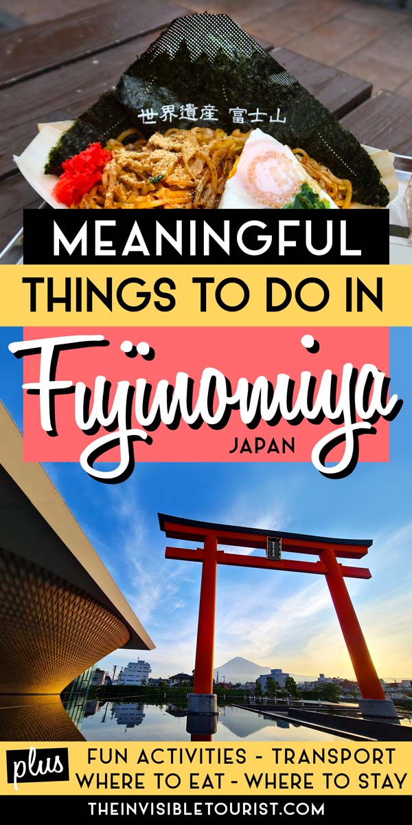 18 Things to Do in Fujinomiya: The Unseen Side of Mt Fuji | The Invisible Tourist