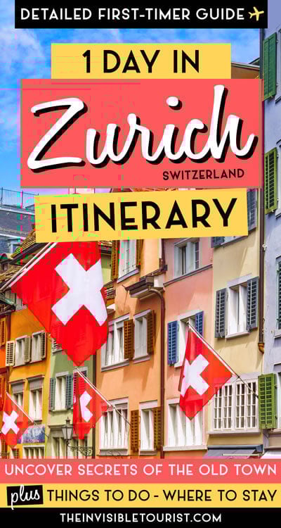 One Day in Zurich Itinerary: Uncover Secrets of the Old Town | The Invisible Tourist