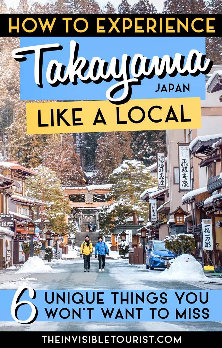 6 Unique Experiences in Takayama Old Town Revealed by a Local | The Invisible Tourist #takayama #oldtown #gifu #japan #likealocal #festival #market #sake #invisibletourism