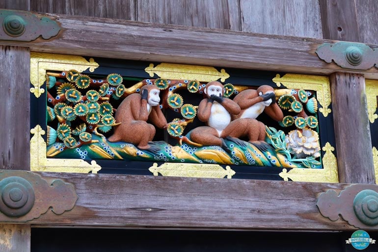 Three Wise Monkeys of Toshogu Shrine