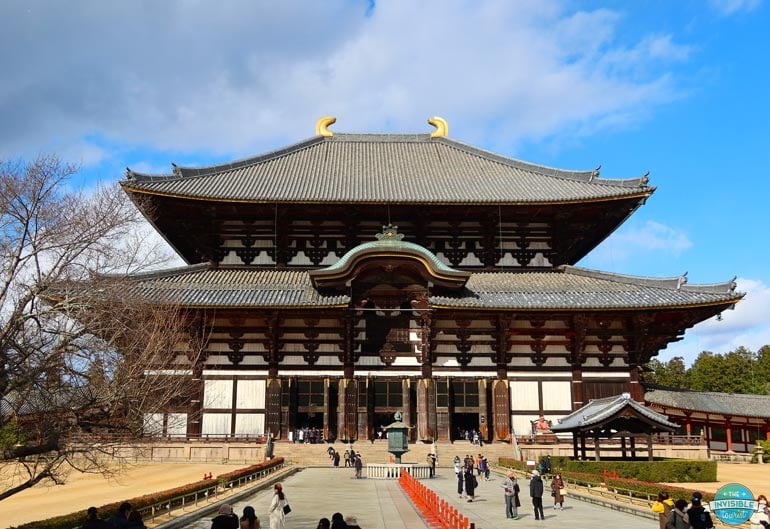 Todai-ji is one of the oldest famous landmarks in Japan