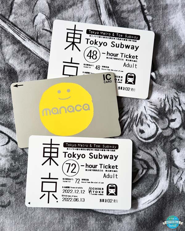 Tokyo Subway Pass & IC Card for Japan