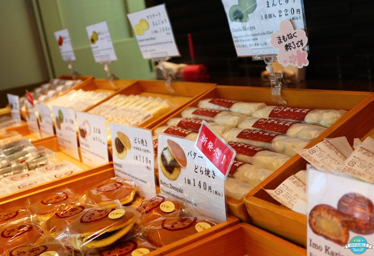 Traditional Japanese Desserts in Yanaka Old Town
